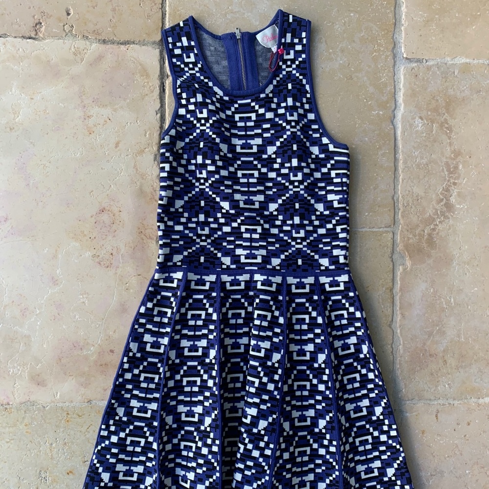 Darling Parker fit and flare knit dress